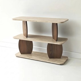 Armonia - Travertine, Walnut