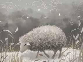 Poszter 80x60cm Buja bárány