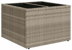 Kerti Kanapé Szett 8 pcs Világosszürke 287.5 x 122.5 x 85 cm