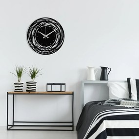 Enzoclock fém falióra, 48×48 cm – S022