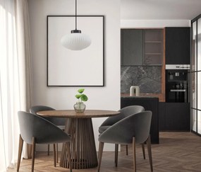 Italux klasszikus függeszték groste fehér fekete itxpnd-52376-1-bk