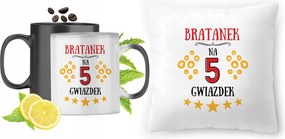 Árvácska szett Mágikus bögre fényképes nyomott mintás párna