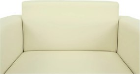 Fotel, textilbőr bézs, HOMKER