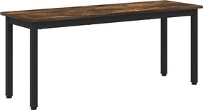 vidaXL pad Füstös tölgy 110 x 35 x 45 cm Faanyag