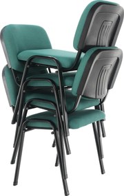 Irodai szék, zöld , ISO ECO