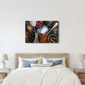 Fűszerek képe (90x60 cm)