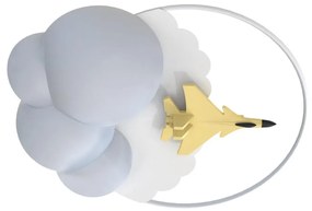 Zuma Line MX4024-1-3WT - LED Mennyezeti lámpa FOCUS LED/37W/230V