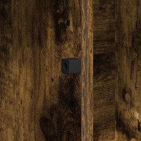 TV Szekrény Füstölt Tölgy 100x38x49 cm Mérnöki Fa