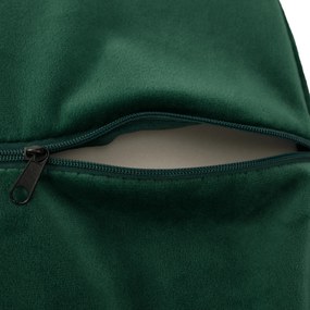 Dizájnos fotel, smaragd Velvet anyag, ZIRKON