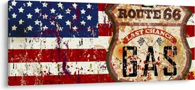 Kép - Vintage zászló (120x50 cm)
