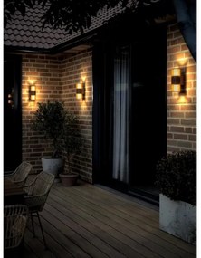 Nordlux - Kültéri fali lámpa ALUDRA 2xE27/15W/230V IP54 barna