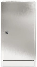 postaláda Fekete 30 x 23 x 55 cm Rozsdamentes acél