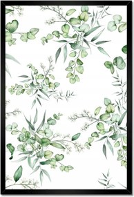 Poszter keretben 40x60 Eucalyptus Floral virág