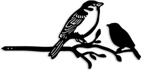 Bird On The Branch 02 - Black