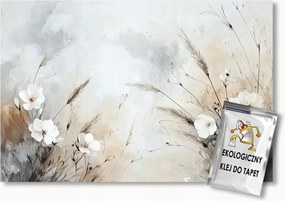 Fotótapéta Flizelina Természet Rét Kert Virágok Fű Boho 152,5x104 ragasztó