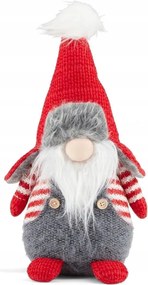 Vastag manó Raudung szürke Mikulás Karácsony 36cm magas