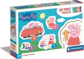 Peppa malac My First baba forma puzzle Clementoni