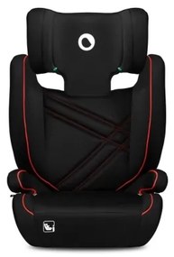 Lionelo - Autósülés HUGO i-Méret 100-150 cm fekete/piros