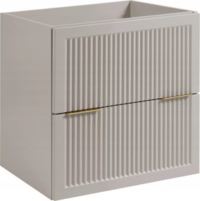 Fürdőszoba szekrény Mosdó Alá 60 kasmír