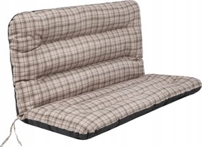 Kerti párna hintaágyhoz háttámlával, padpárna 180x110cm