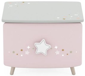 Elmo éjjeliszekrény Pink