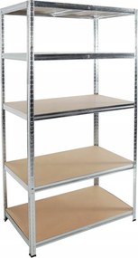 Linder Exclusiv Fém polc 180x90x40 cm 5 polc