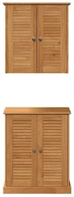 Fürdőszoba bútor szett VIGO 2 pcs Barna 67.5 x 34 x 80 cm