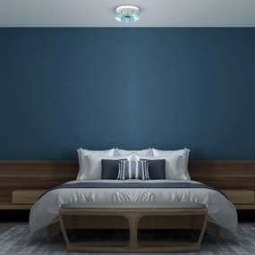 Spotlámpa DIXIE 3xGX53/11W/230V kék