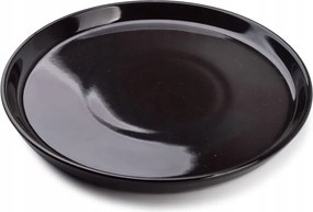 Ebédlő tányér fekete porcelán Nadine Black 24 c