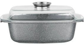 Florina Alumínium tepsi aroma kapaklı Lava 4,5 l ,32 × 22 × 11 cm