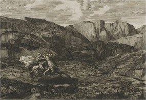 Flizelin tapéta Flizelin Fali Prémium Hegyi utazás 152x104 Ragasztó