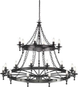 Elstead Lighting WARWICK WR18-GRAPHITE Csillár 18x60W/E14