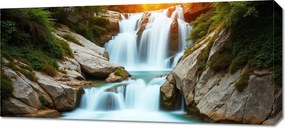 Vászonkép 90x40cm Hálószoba Nappaliba Panoráma Forrás