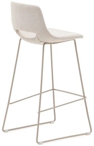 Bézs bárszék (ülésmagasság 76 cm) Zahara – Kave Home