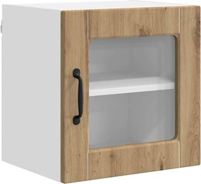 vidaXL Konyhaszekrény polcokkal Artisan tölgy 40 x 31 x 40 cm Faanyag