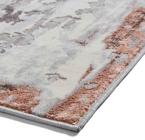 Apollo szürke-rózsaszín szőnyeg, 160 x 220 cm - Think Rugs