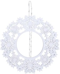 Solight 1V297 - LED karácsonyi dekoráció 10xLED/2xAA meleg fehér koszorú