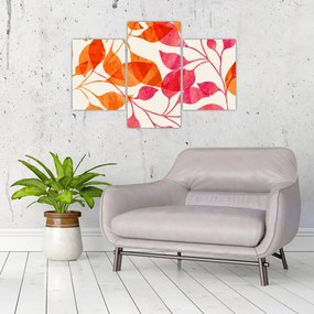 Kép - Narancssárga levelek (90x60 cm)