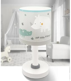 Dalber 60621 - Gyereklámpa RHICO AND CROCO 1xE14/8W/230V