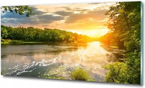 Fotó üvegkép Tengeri szem Tátra 100x70