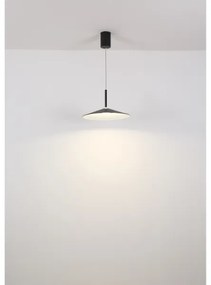 Globo 15635S - kábeles LED csillár LAMPONE LED/18W/230V 4000K fekete