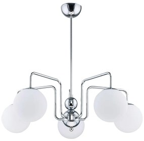 Jupiter 1701 - Csillár rúdon GOJA 5xE14/40W/230V