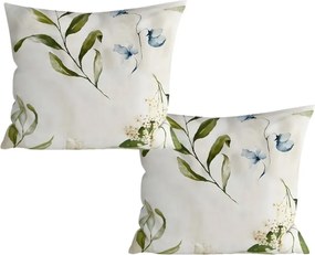 2 db Díszpárnahuzat mikroszálas KARDA 45x45 cm, fehér