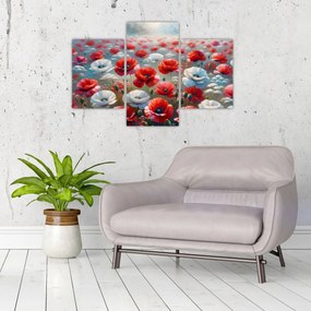 Kép - Pipacsmező (90x60 cm)