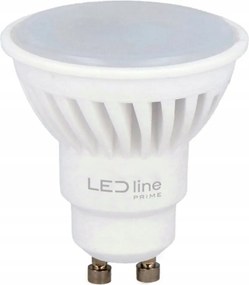 Led izzó GU10 230V 10W 1400lm, 140lm/W, 120° 2700K, Led line Prime