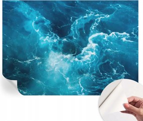 Öntapadós Dekoratív Fotótapéta Hálószobába Tengeri örvények 312x219 cm