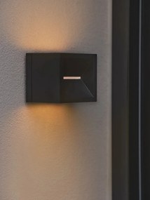 Nordlux modern kültéri fali lámpa rivo fekete nor2518321003
