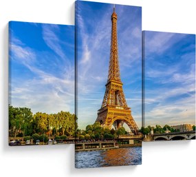 Kép - Eiffel-torony (90x60 cm)