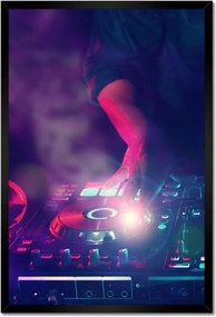 Poszterek keretben 40x60 Dj z-edm-dance-mixer