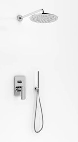 Falsík alatti zuhanyszett Króm Kohlman Texen QW210TR30